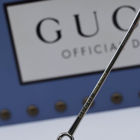 Final Price! Gucci GG1703S 003 Silver/Blue Sunglasses main image 6